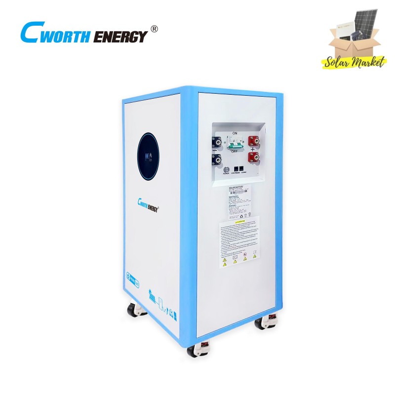 Cworth Energy Lbc 48400C 20 Kwh Deep Cycle Lithium Battery 8 Years Warranty