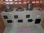 Masrcorp 3 Burners Solar Aided Stove