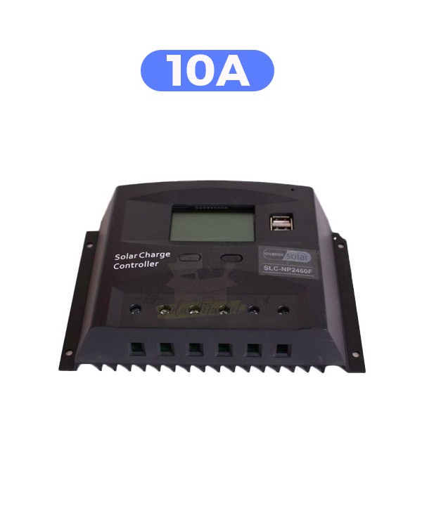 Solarland PWM Charge Controllers PWM (Pulse Width Modulation) Charging: Efficiently regulates charging current to extend battery life and prevent overcharging.Digital Display: Provides clear