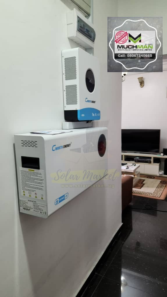 Cworth Solar 10Kwh Deep Cycle Lithium Battery 200Ah 48V Lbc 48200C 8 Year Warranty