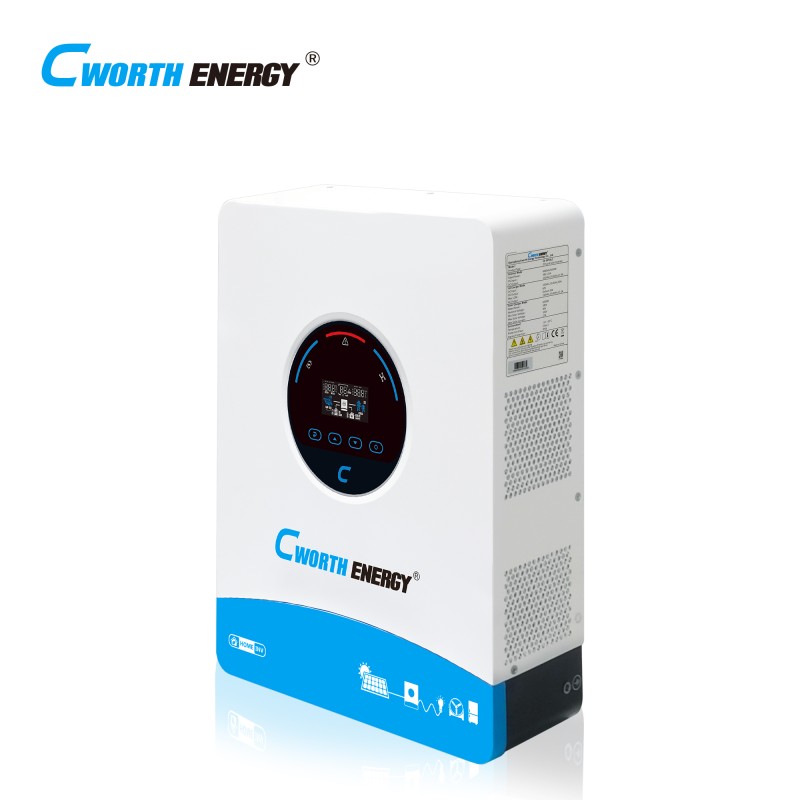 Wifi Monitor 6000W Hybrid MPPT Off Grid Inverter 6kVA With 3 Year Warranty Up To 12 Pcs Parallel Connection