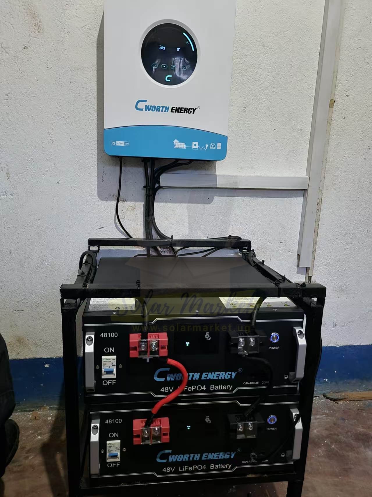 Cworth 5Kwh Lithium Solar Battery 100Ah 48V Lbt 48100C 5 Year Warranty