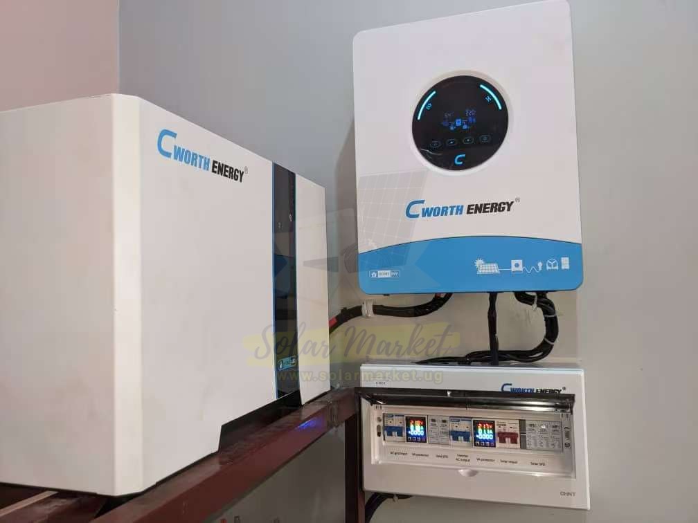 Wifi Monitor 4000W Hybrid MPPT Off Grid Inverter 4kVA With 3 Year Warranty