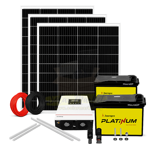 2kW Solar Power System Uganda Reliable Lithium Batteries Hybrid Inverter Masrcorp