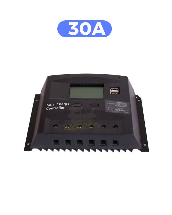 Solarland PWM Charge Controllers PWM (Pulse Width Modulation) Charging: Efficiently regulates charging current to extend battery life and prevent overcharging.Digital Display: Provides clear