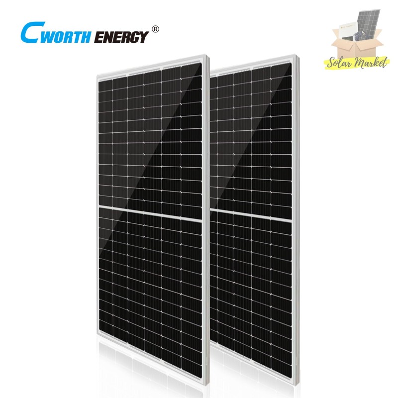 Cworth Mono 48V 600W Solar Panel 12 Year Warranty