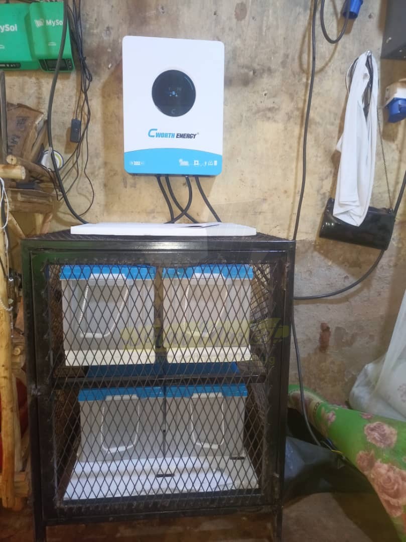 Cworth Deep Cycle Gel Battery 200Ah 12V For Reliable Solar Power Safe Long Lasting