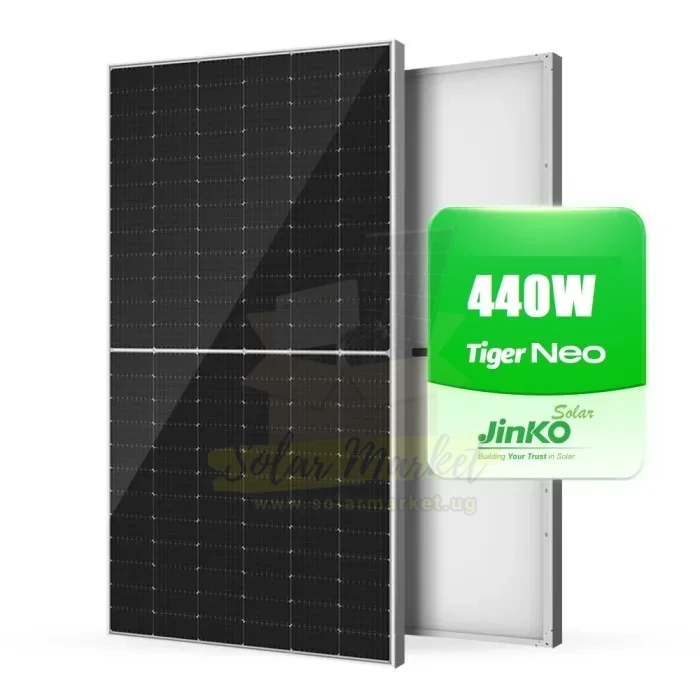 440W Jinko Tiger Neo Ntype Mono Solar Panel Highefficiency Longlifespan
